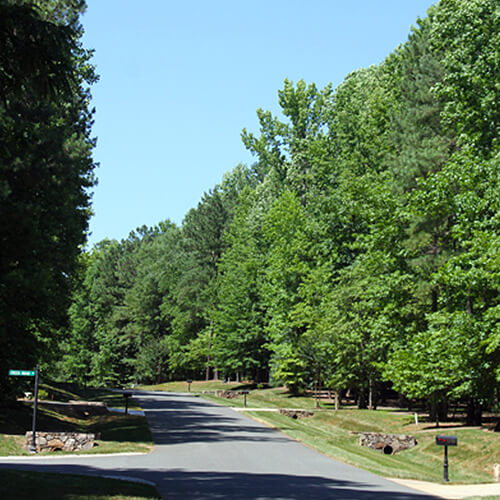 Subdivision entrance