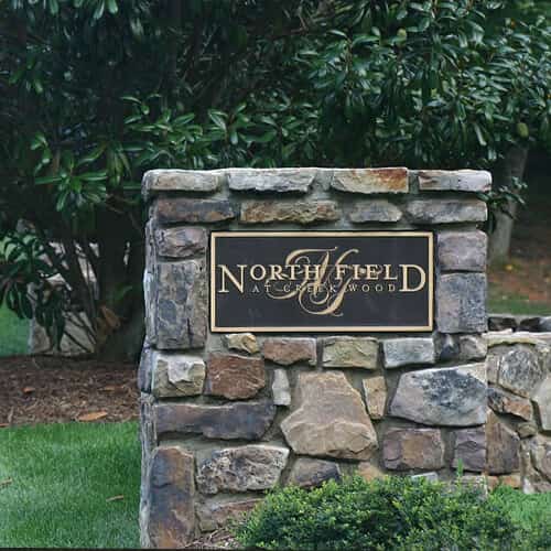 Subdivision entrance